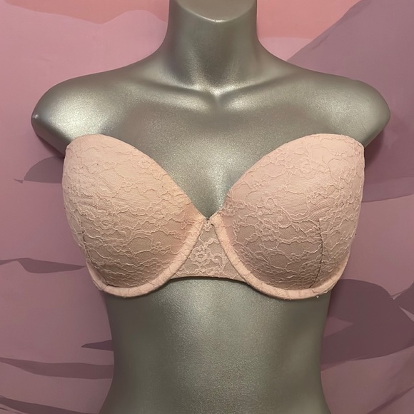 Victoria's Secret Other - Victoria’s Secret Pink Strapless 36D Bra